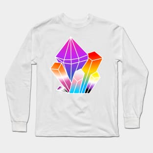 Subtly Proud Crystals Long Sleeve T-Shirt
